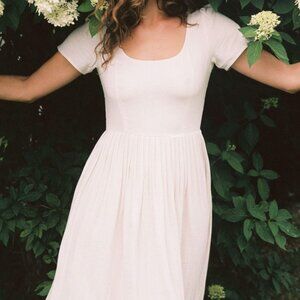 Christy Dawn The Scarlet Dress | Color: Eggshell